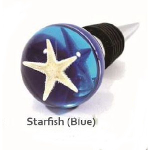 Starfish Wine Stopper (red) 